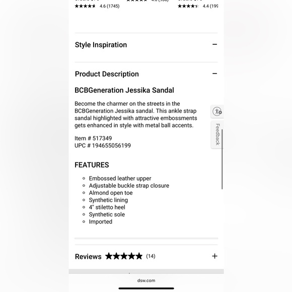 BCBGeneration Jessika Tan Stiletto Heels with Ankle Strap - Picture 3 of 12